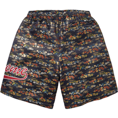 Floral Jacquard Short