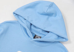 Spider Web Hoodie-Blue #8208