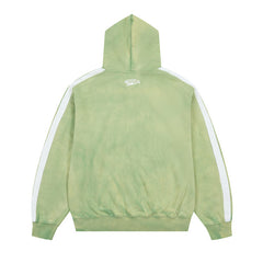 Letter Pattern Zipper Hoodie #R132
