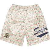 Floral Jacquard Short