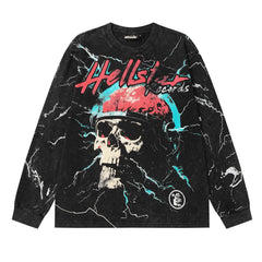 Studios Skull Long Sleeve Tee