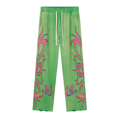 Letter Pattern Pants #V138
