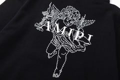 Cupid Rhinestone Hoodie