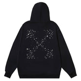 Bling Stars Arrow Reg Hoodie