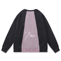 logo-embroidered cotton sweatshirt