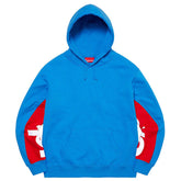 22ss Cropped Panels Hooded Sweatshirt
