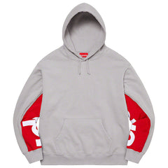22ss Cropped Panels Hooded Sweatshirt