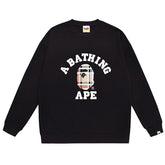 Head Plaid Pattern Print Sweatshirt