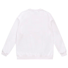 Head Plaid Pattern Print Sweatshirt