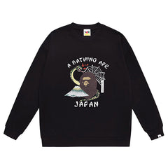 Head Camo Print Sweatshirt