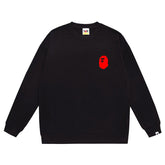 Letter Print Crew Neck Sweatshirt