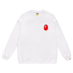 Letter Print Crew Neck Sweatshirt