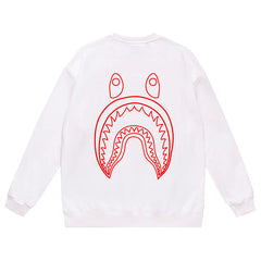 Letter Print Crew Neck Sweatshirt