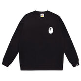 Head Pattern Print Sweatshirt