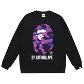 Head Pattern Print Sweatshirt