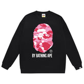 Head Pattern Print Sweatshirt
