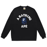 Head Leter Logo Pattern Print Sweatshirt