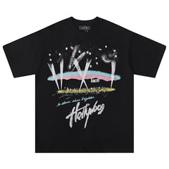 Hollywood Cotton Graphic T-Shirt