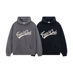 Classic Letter Print Hoodie #2291