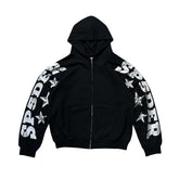 Zipper Letter Hoodie #S551