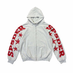 Zipper Letter Hoodie #S551