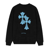 Letter Cross Pattern Sweatshirt #P06