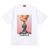 Logo Pattern Print T-Shirt