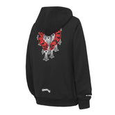 CH Letter Cross Pattern Hoodie #K23