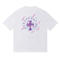 CH Cross Pattern T-shirt #Y55