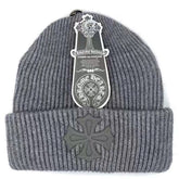 CH Letter Pattern Knit Hat