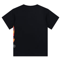 Side Big Head T-Shirt Black