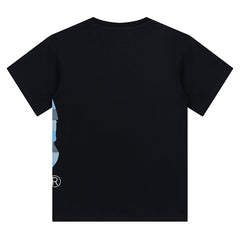 Side Big Head T-Shirt Black