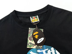 Stroke Camo By Bathing Big Head T-Shirt
