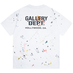 Boardwalk paint-splatter T-shirt