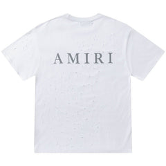 M.A. Core Logo Broken Hole T-Shirt