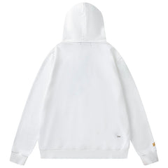 Wing Shoe Graphic Print Hoodies
