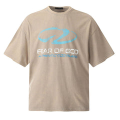 washed short-sleeves t-shirt