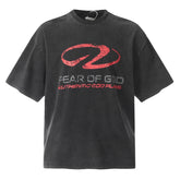 washed short-sleeves t-shirt