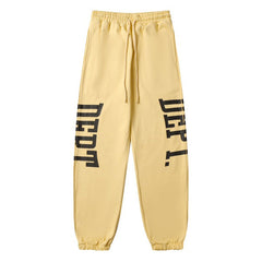 Letter Printed Sweatpants