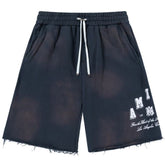 Vintage Collegiate cotton track shorts