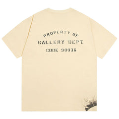 splash ink letters TEE