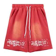 Letter Logo Printed Shorts