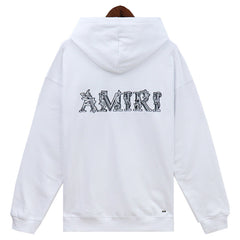 logo-embroidered cotton Hoodies