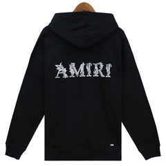 logo-embroidered cotton Hoodies