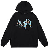Street Style Long Sleeves Plain Cotton Logo Hoodies