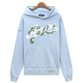 logo-embroidered cotton Hoodies