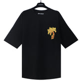 Burning Palm Over T-Shirt