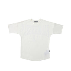 College Drop-Shoulder Cotton T-Shirts