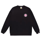 Letter Print Crew Neck Sweatshirt