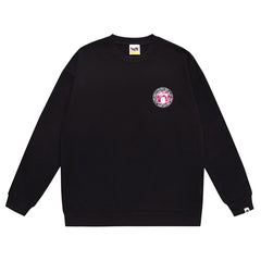 Letter Print Crew Neck Sweatshirt